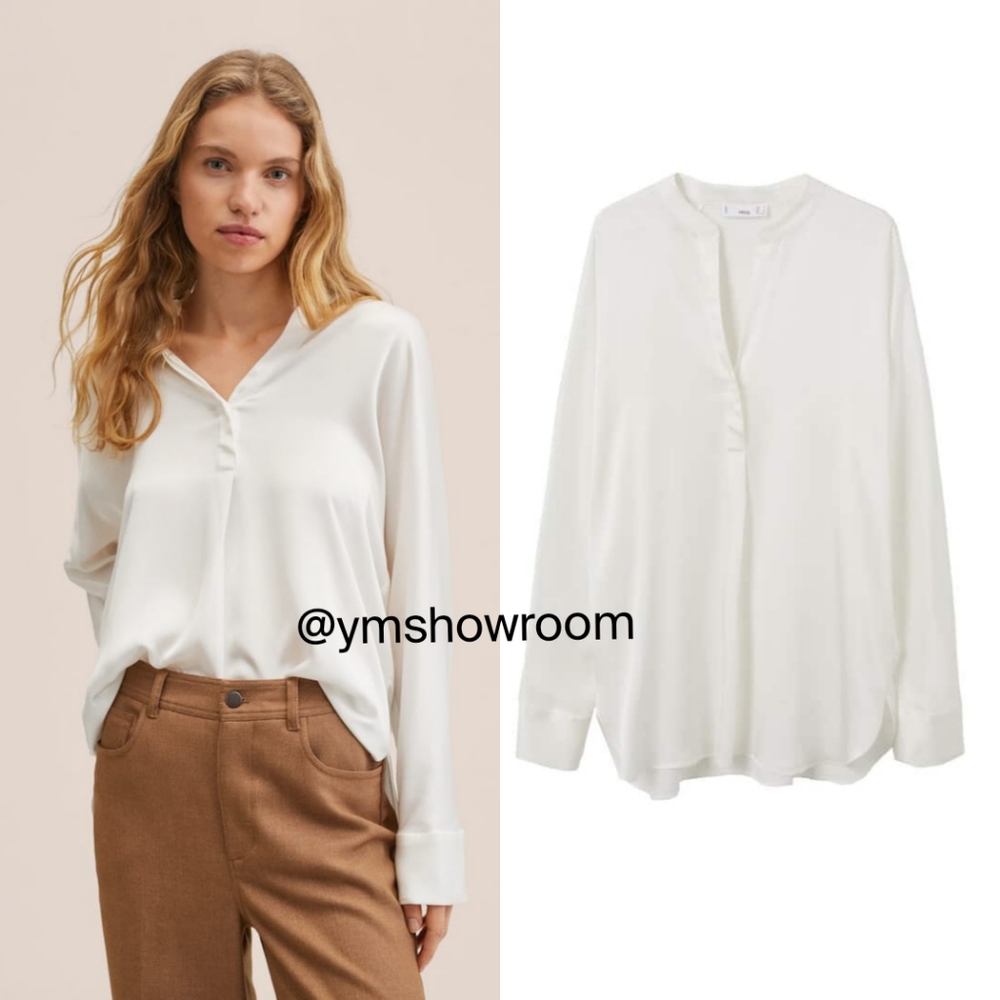 MANGO Oversized blouse